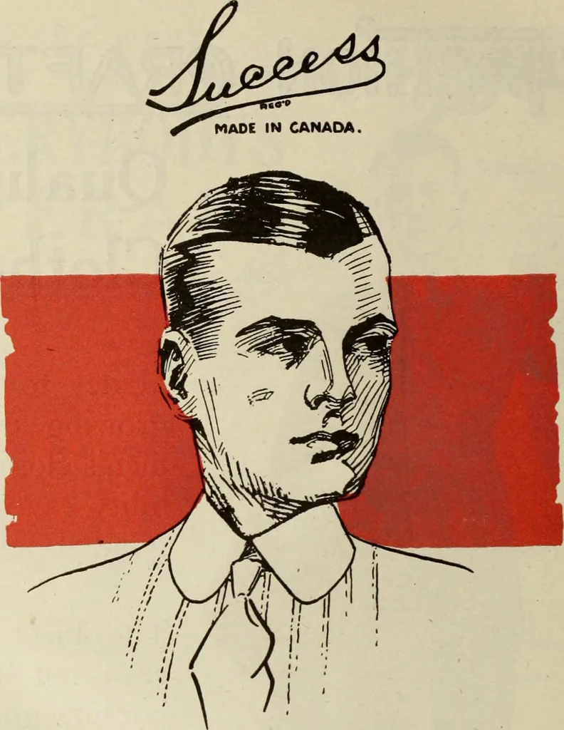 An illustration from Men's wear of Canada (January-December 1919), 1919, leaf 603