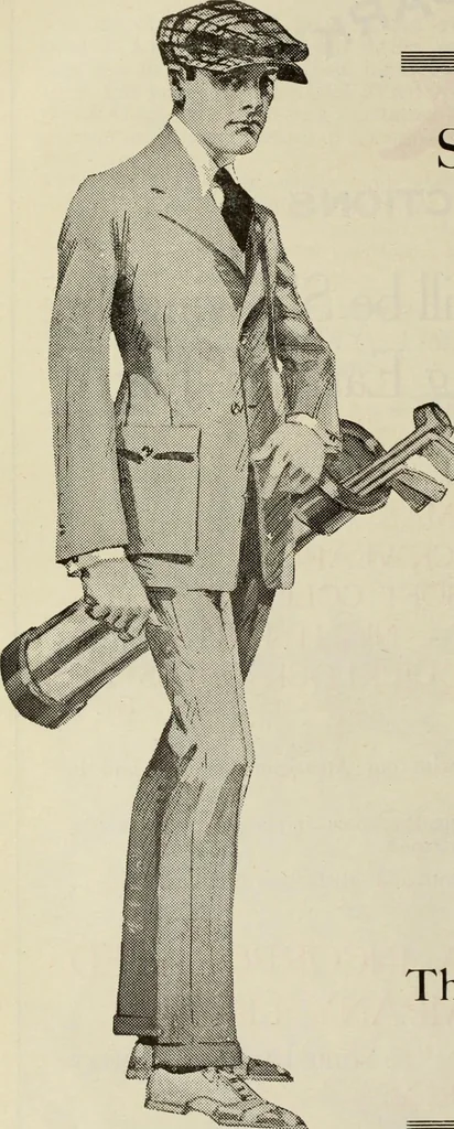 An illustration from Men's wear of Canada (January-December 1919), 1919, leaf 607