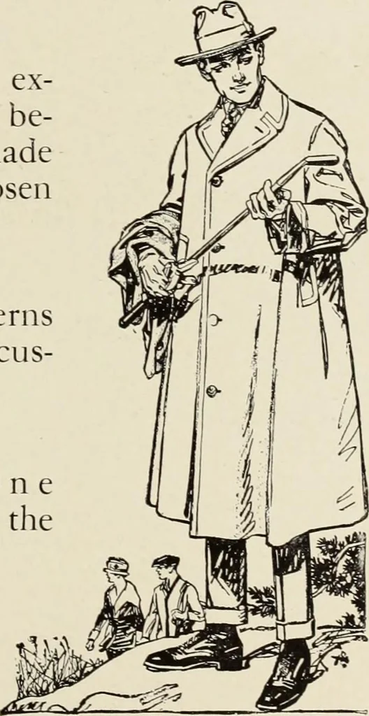 An illustration from Men's wear of Canada (January-December 1919), 1919, leaf 610
