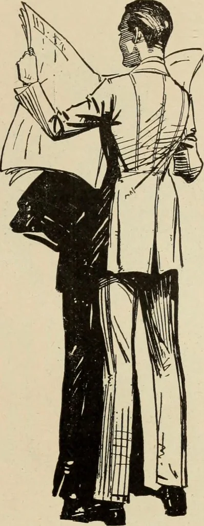 An illustration from Men's wear of Canada (January-December 1919), 1919, leaf 618