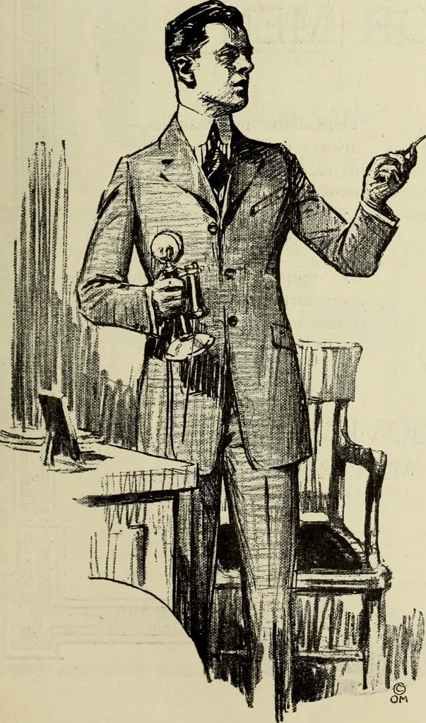 An illustration from Men's wear of Canada (January-December 1919), 1919, leaf 628