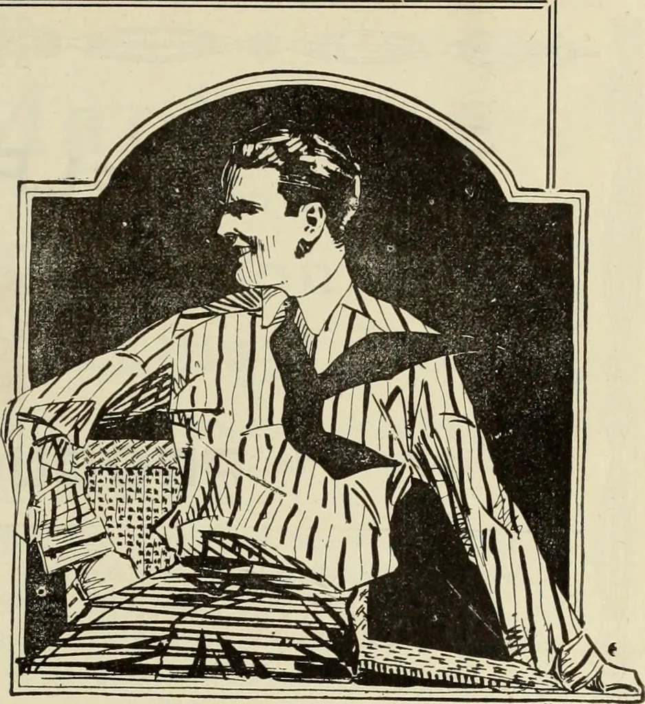 An illustration from Men's wear of Canada (January-December 1919), 1919, leaf 634