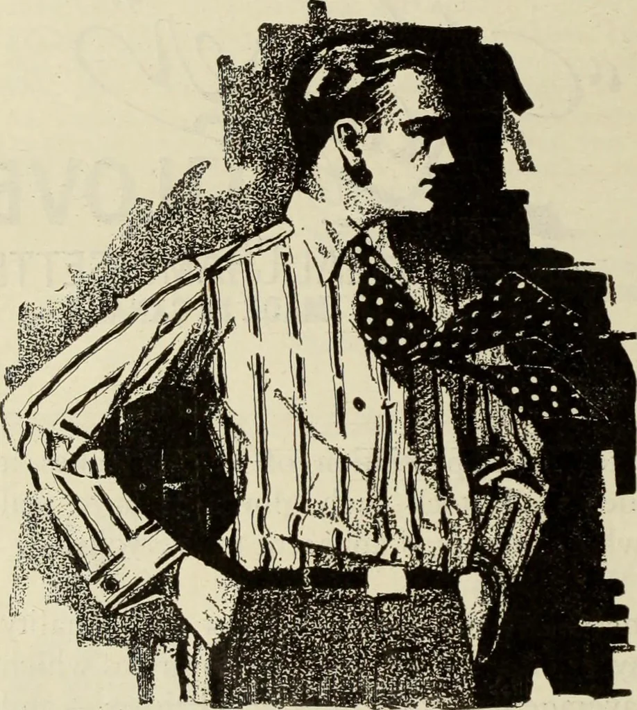 An illustration from Men's wear of Canada (January-December 1919), 1919, leaf 643