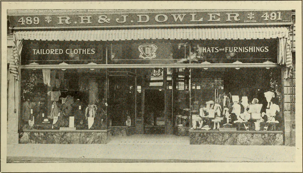 An illustration from Men's wear of Canada (January-December 1919), 1919, leaf 656