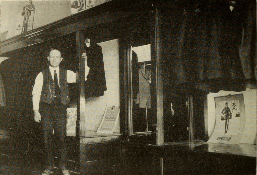 An illustration from Men's wear of Canada (January-December 1919), 1919, leaf 663