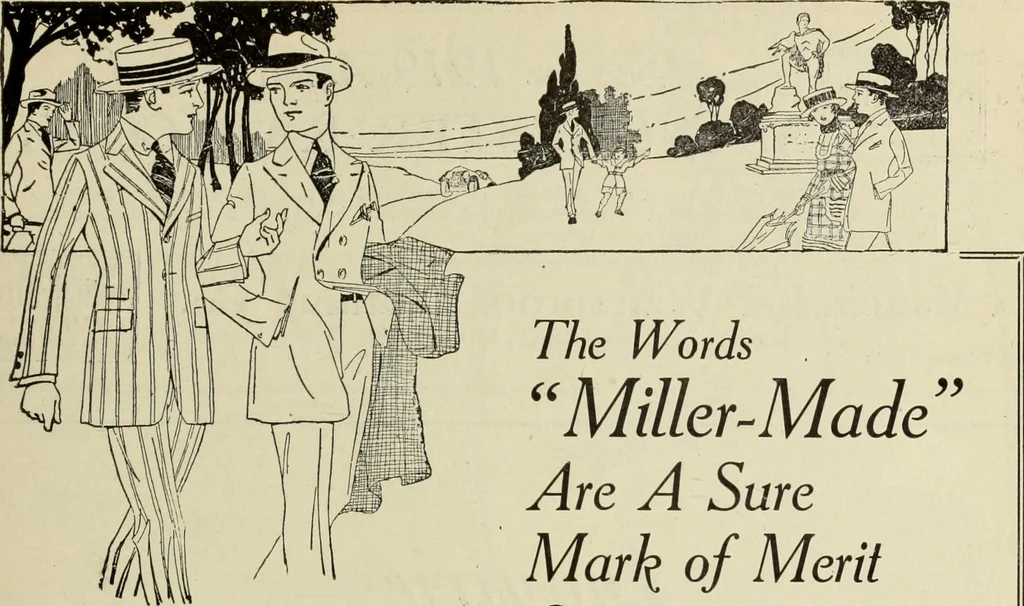 An illustration from Men's wear of Canada (January-December 1919), 1919, leaf 676