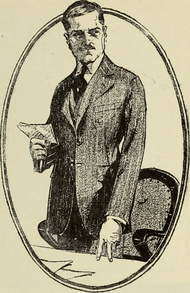 An illustration from Men's wear of Canada (January-December 1919), 1919, leaf 678