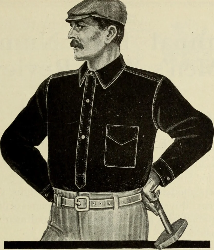 An illustration from Men's wear of Canada (January-December 1919), 1919, leaf 680