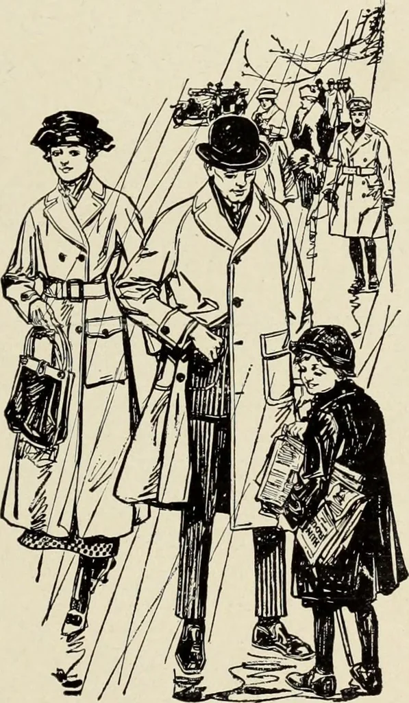 An illustration from Men's wear of Canada (January-December 1919), 1919, leaf 684