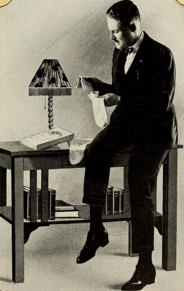 An illustration from Men's wear of Canada (January-December 1919), 1919, leaf 690