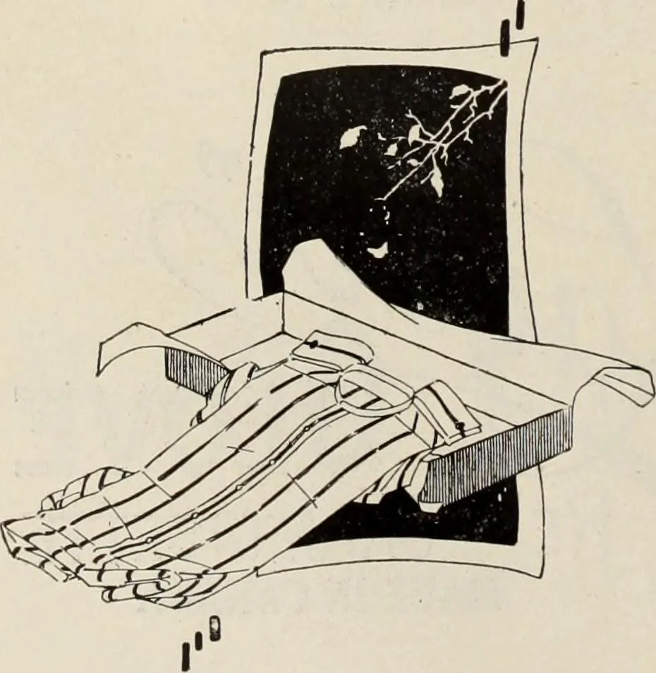 An illustration from Men's wear of Canada (January-December 1919), 1919, leaf 695