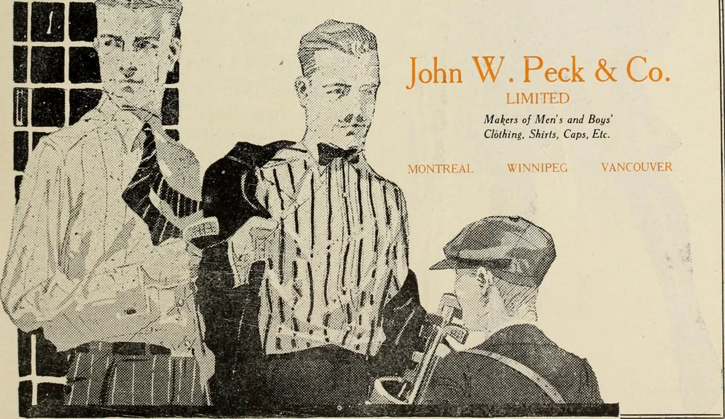 An illustration from Men's wear of Canada (January-December 1919), 1919, leaf 700