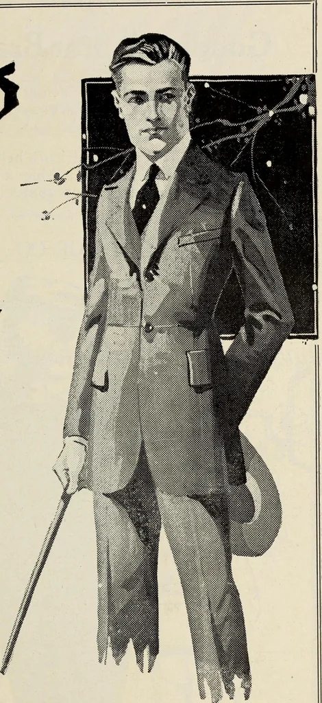 An illustration from Men's wear of Canada (January-December 1919), 1919, leaf 702