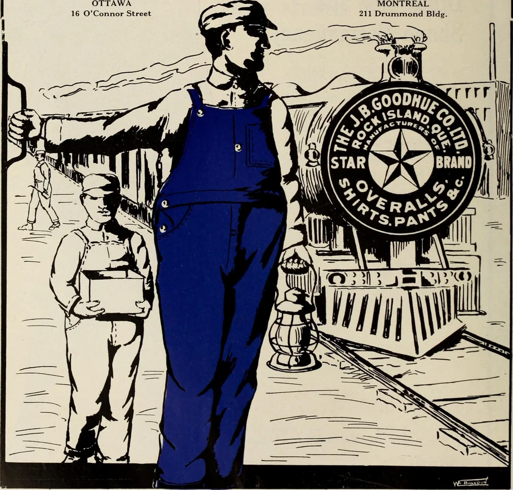 An illustration from Men's wear of Canada (January-December 1919), 1919, leaf 703