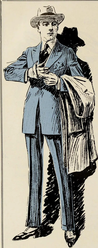 An illustration from Men's wear of Canada (January-December 1919), 1919, leaf 709