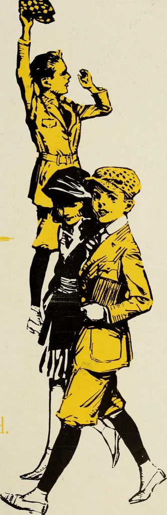 An illustration from Men's wear of Canada (January-December 1919), 1919, leaf 710
