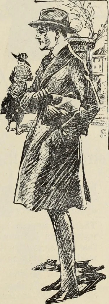 An illustration from Men's wear of Canada (January-December 1919), 1919, leaf 716