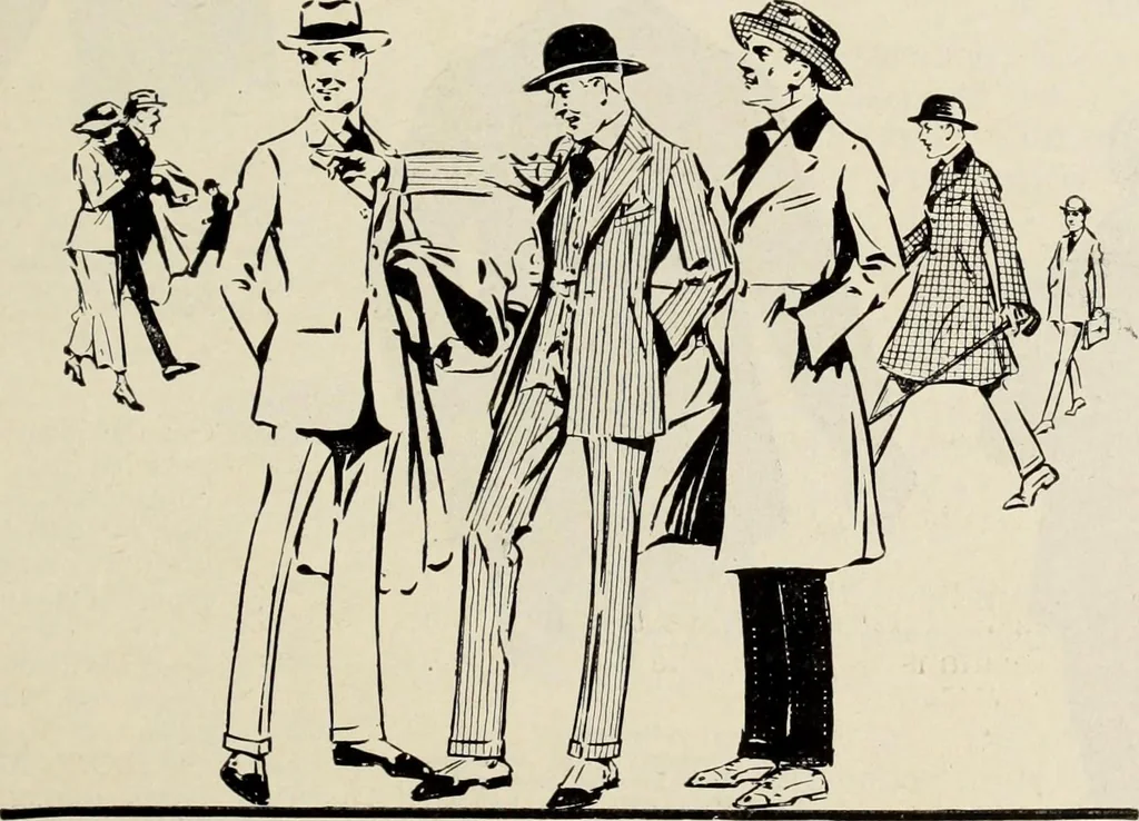 An illustration from Men's wear of Canada (January-December 1919), 1919, leaf 718