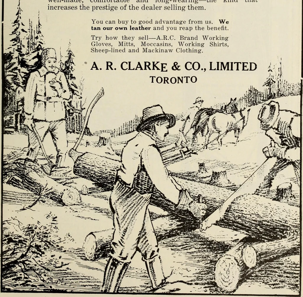 An illustration from Men's wear of Canada (January-December 1919), 1919, leaf 722