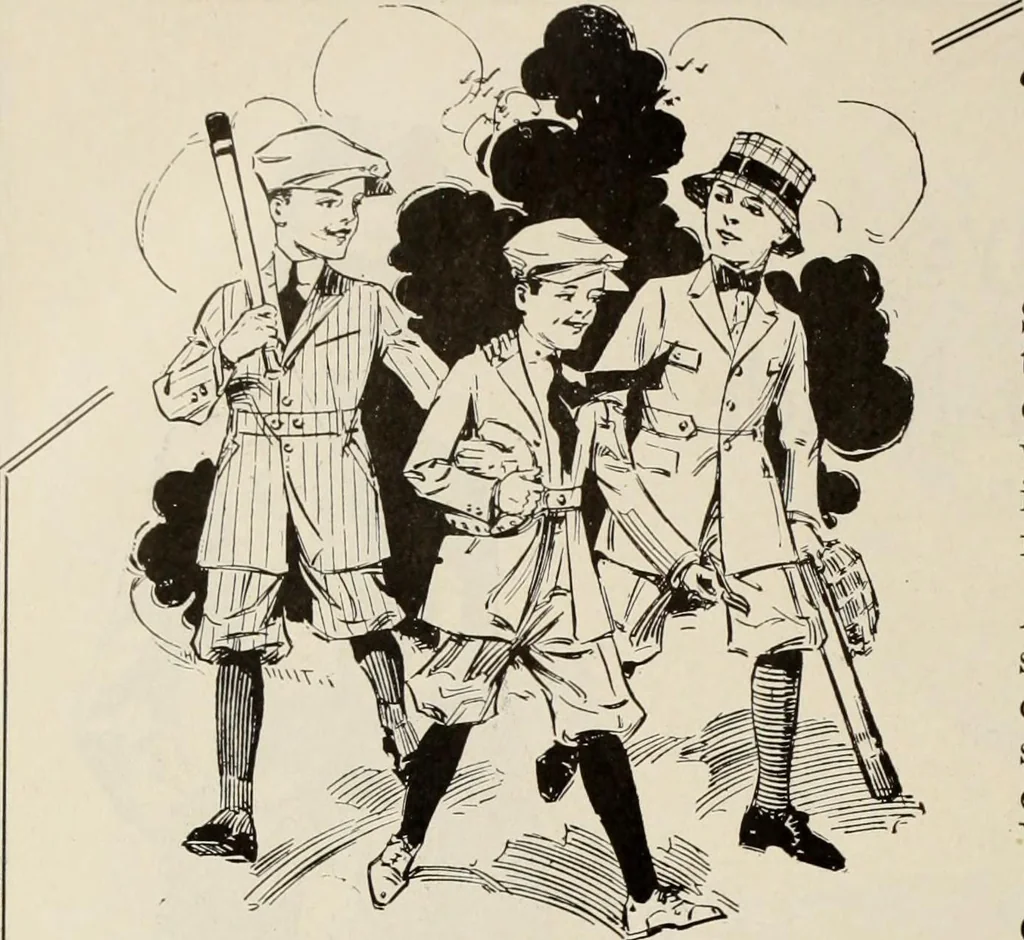 An illustration from Men's wear of Canada (January-December 1919), 1919, leaf 729