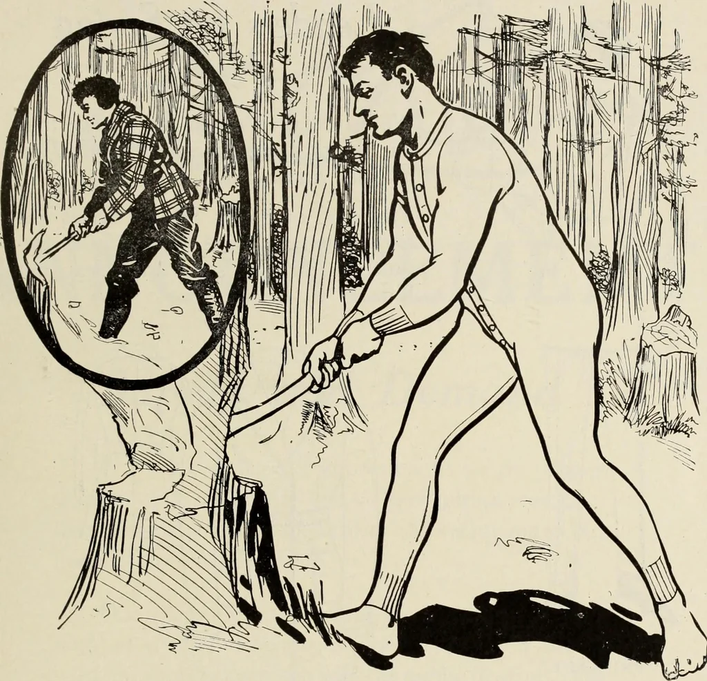 An illustration from Men's wear of Canada (January-December 1919), 1919, leaf 734