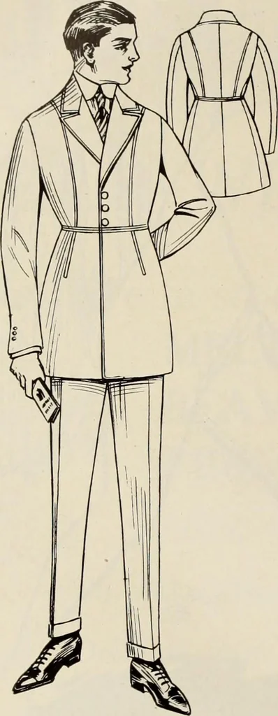 An illustration from Men's wear of Canada (January-December 1919), 1919, leaf 735