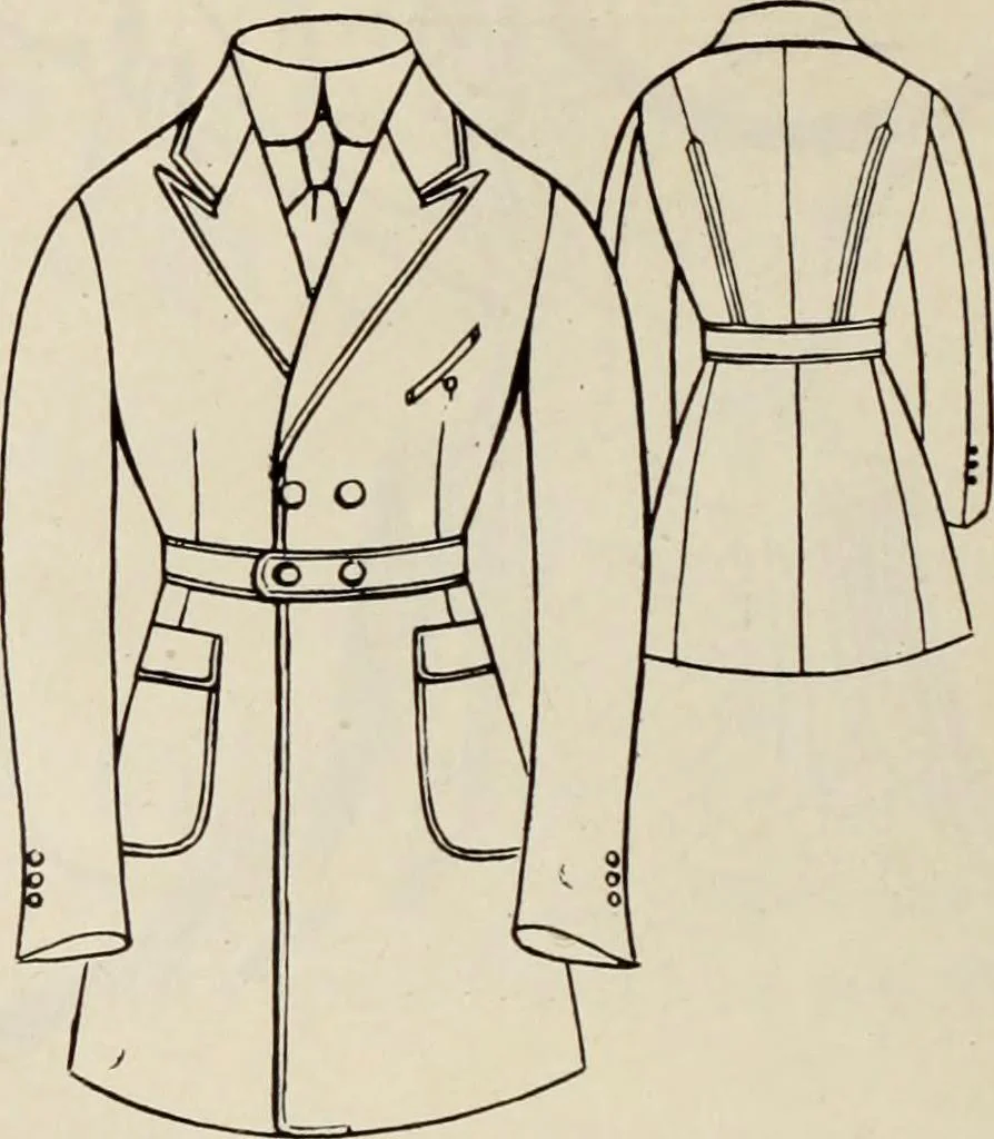 An illustration from Men's wear of Canada (January-December 1919), 1919, leaf 735