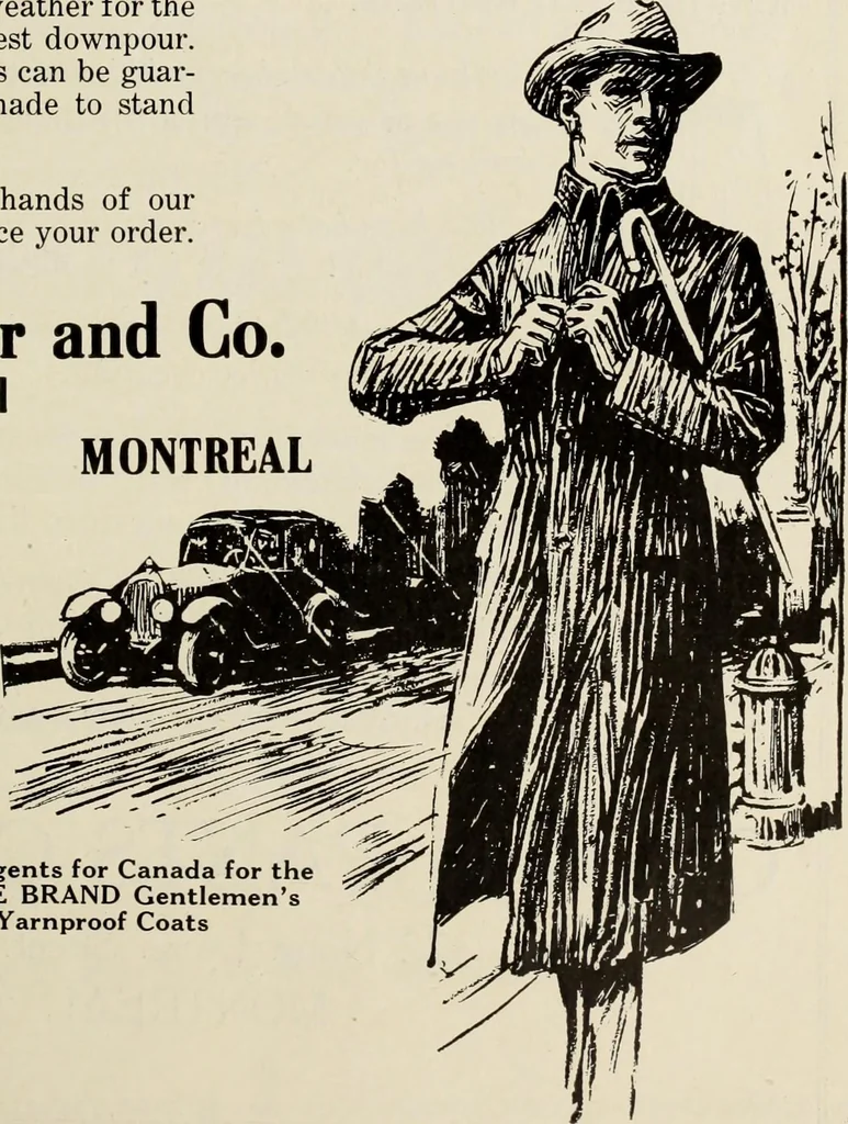 An illustration from Men's wear of Canada (January-December 1919), 1919, leaf 738