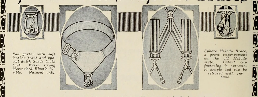 An illustration from Men's wear of Canada (January-December 1919), 1919, leaf 741