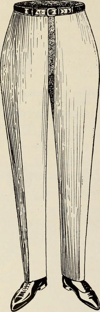 An illustration from Men's wear of Canada (January-December 1919), 1919, leaf 743