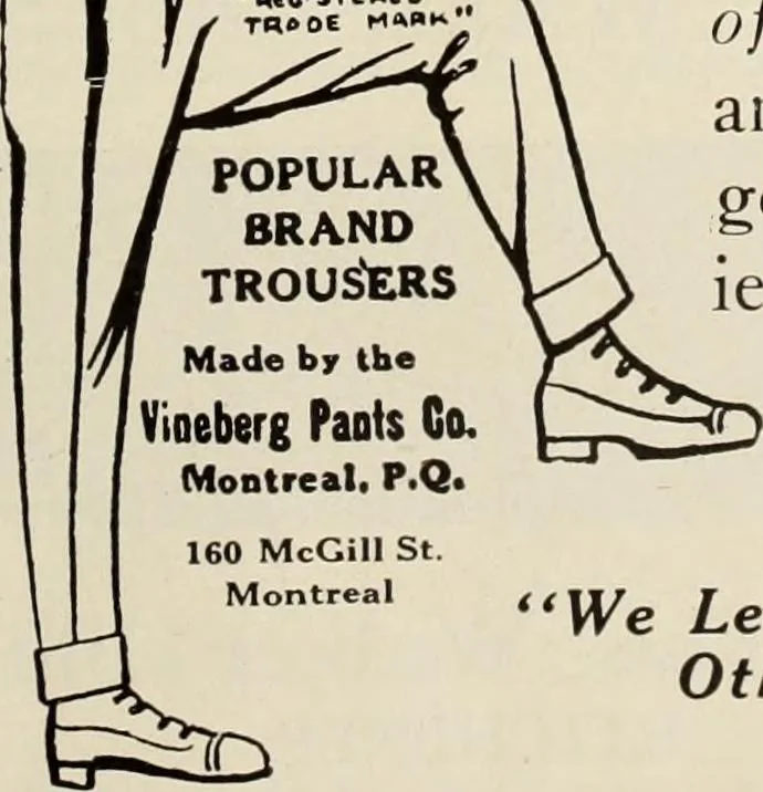 An illustration from Men's wear of Canada (January-December 1919), 1919, leaf 744