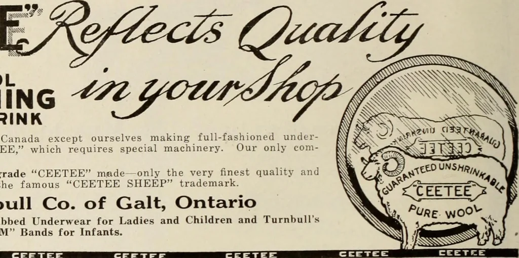 An illustration from Men's wear of Canada (January-December 1919), 1919, leaf 745