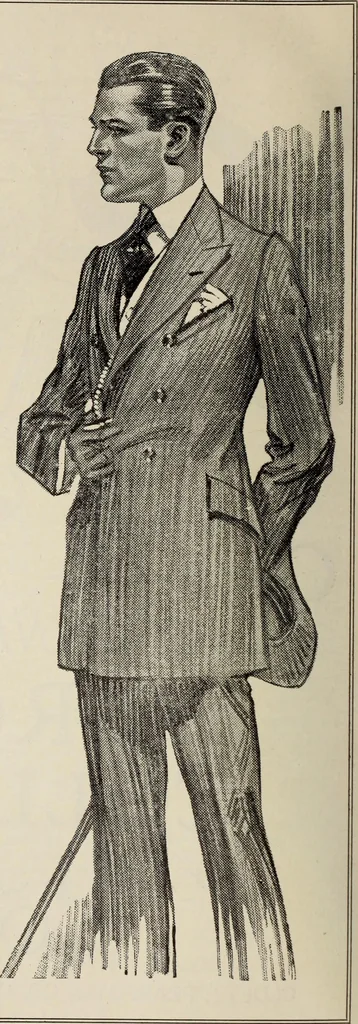 An illustration from Men's wear of Canada (January-December 1919), 1919, leaf 749