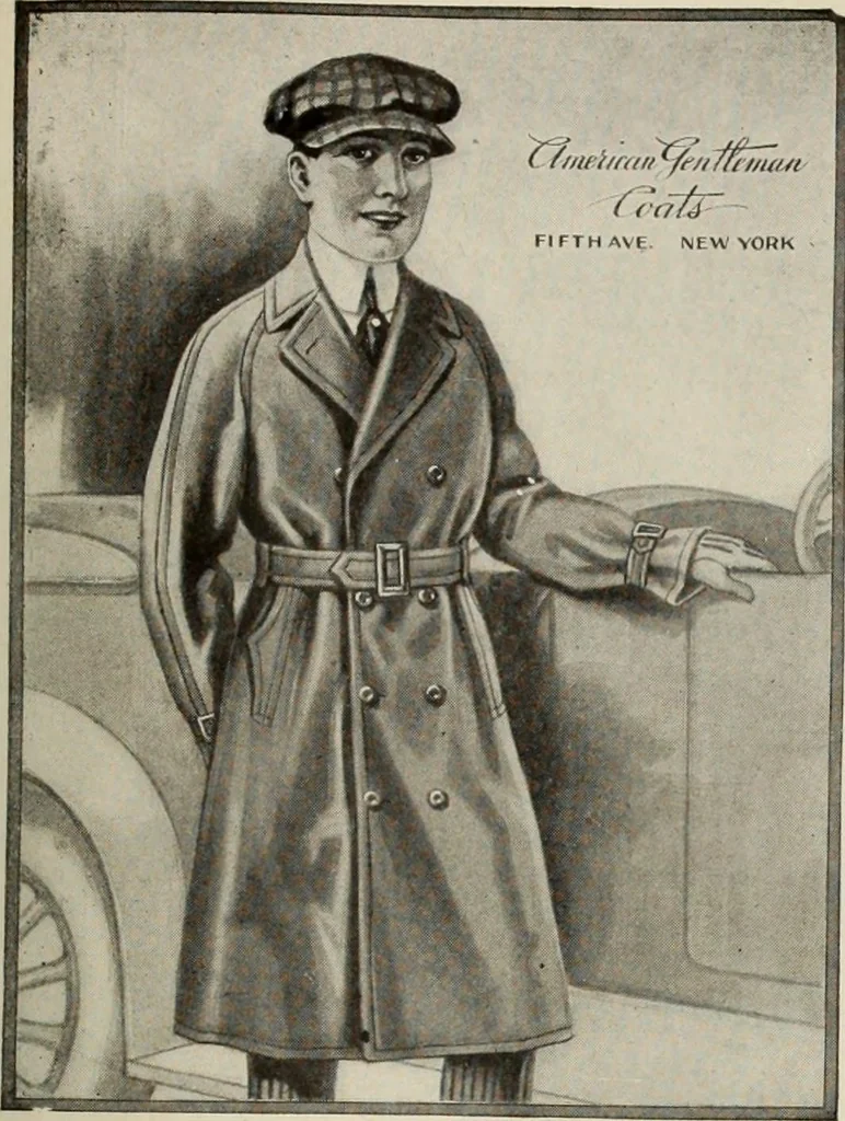 An illustration from Men's wear of Canada (January-December 1919), 1919, leaf 750