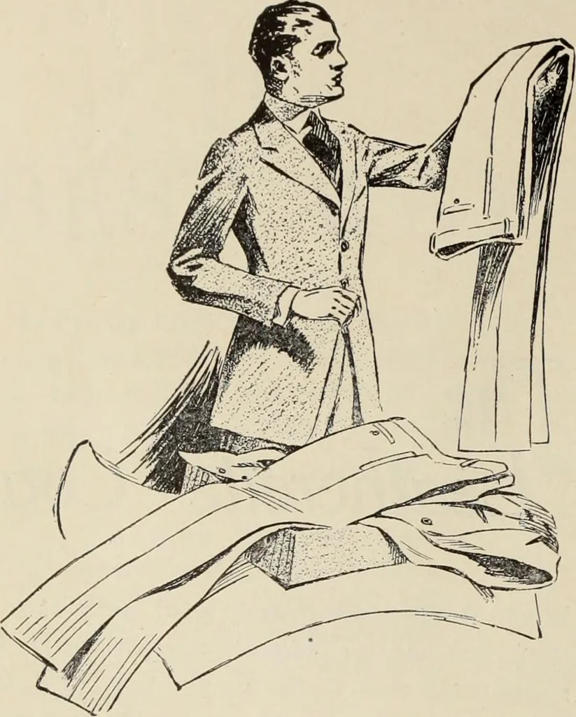 An illustration from Men's wear of Canada (January-December 1919), 1919, leaf 751