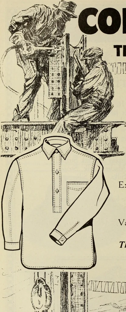 An illustration from Men's wear of Canada (January-December 1919), 1919, leaf 753