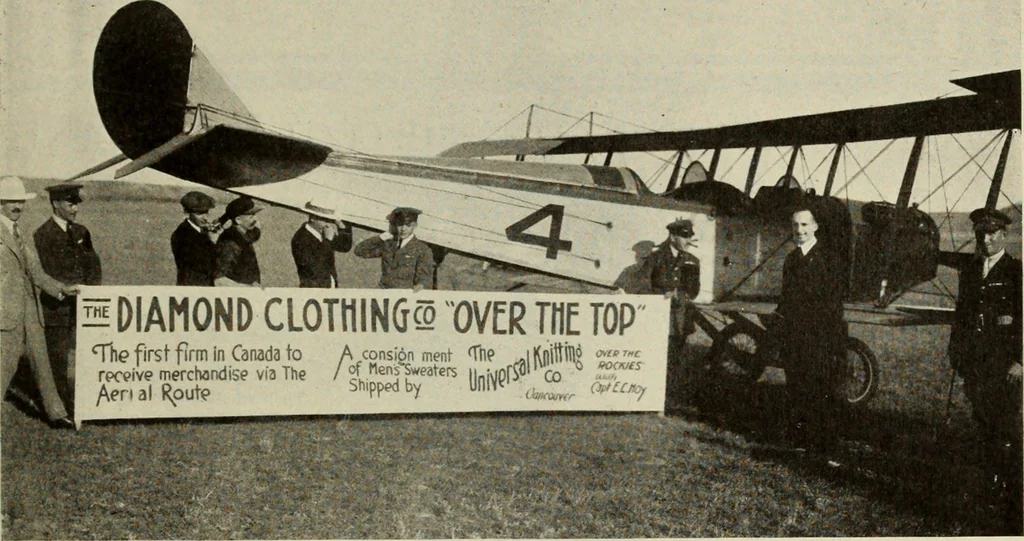 An illustration from Men's wear of Canada (January-December 1919), 1919, leaf 762