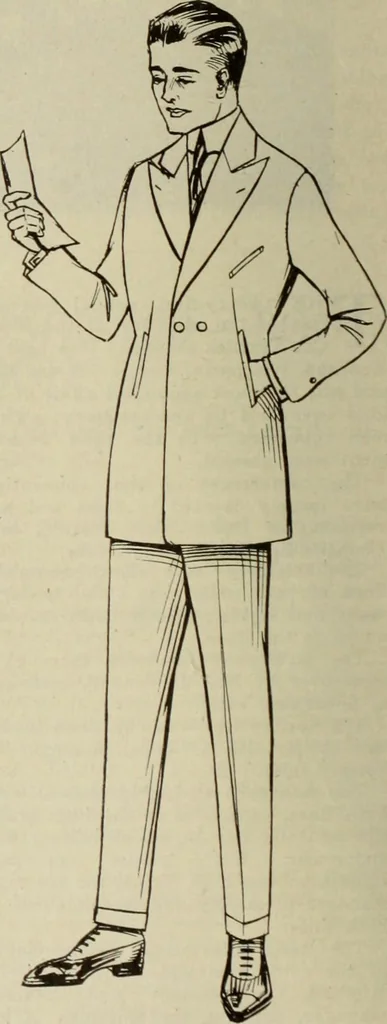 An illustration from Men's wear of Canada (January-December 1919), 1919, leaf 767