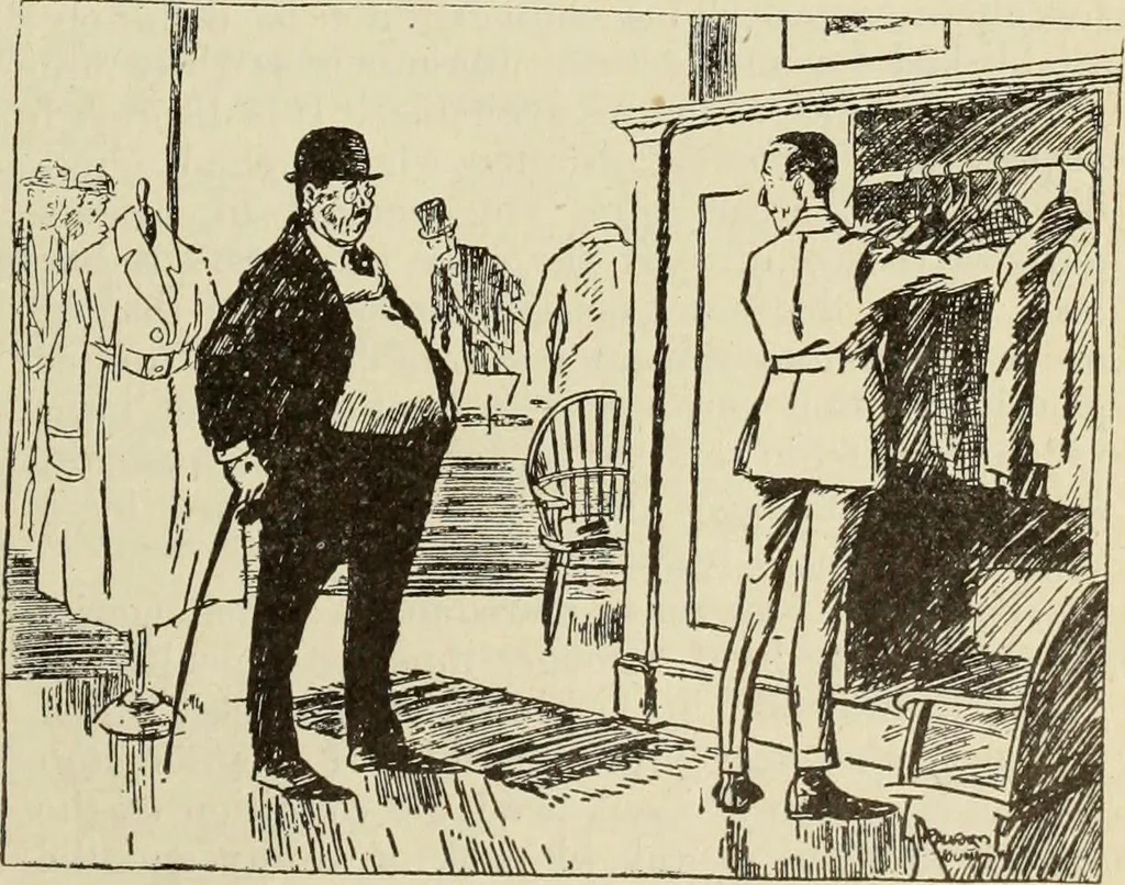 An illustration from Men's wear of Canada (January-December 1919), 1919, leaf 768