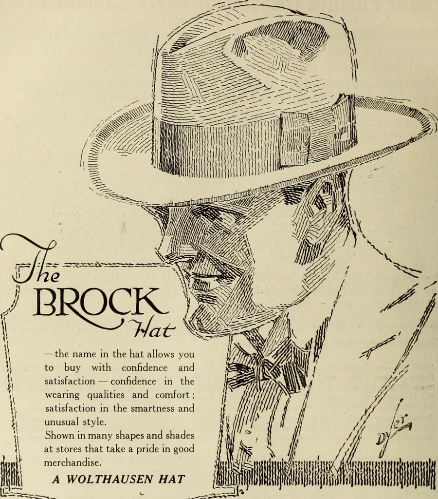 An illustration from Men's wear of Canada (January-December 1919), 1919, leaf 791