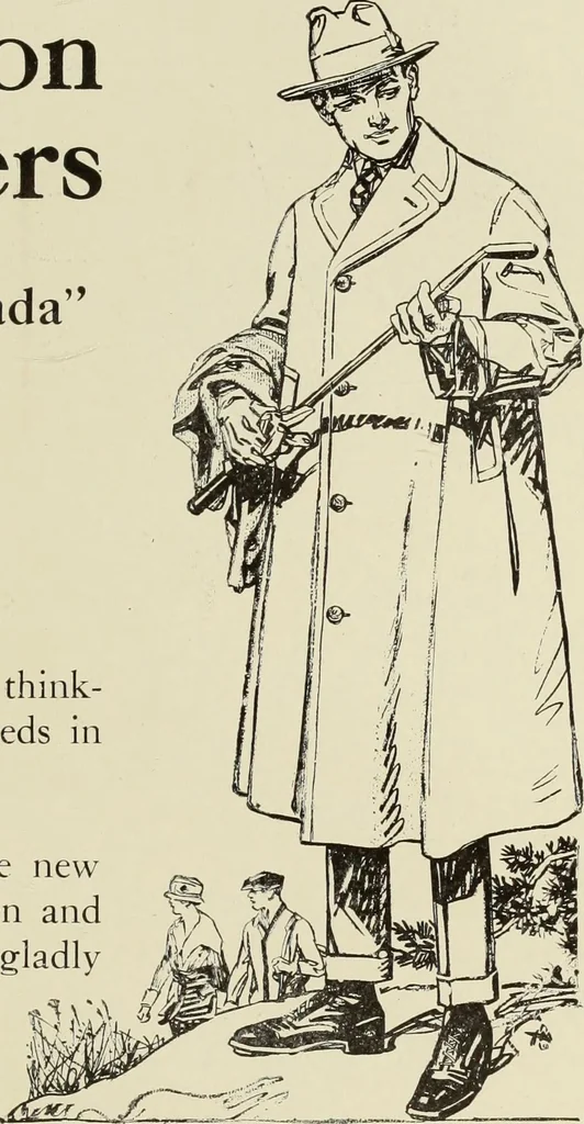 An illustration from Men's wear of Canada (January-December 1919), 1919, leaf 80