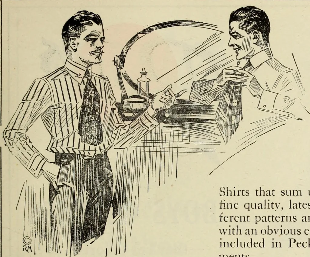 An illustration from Men's wear of Canada (January-December 1919), 1919, leaf 814