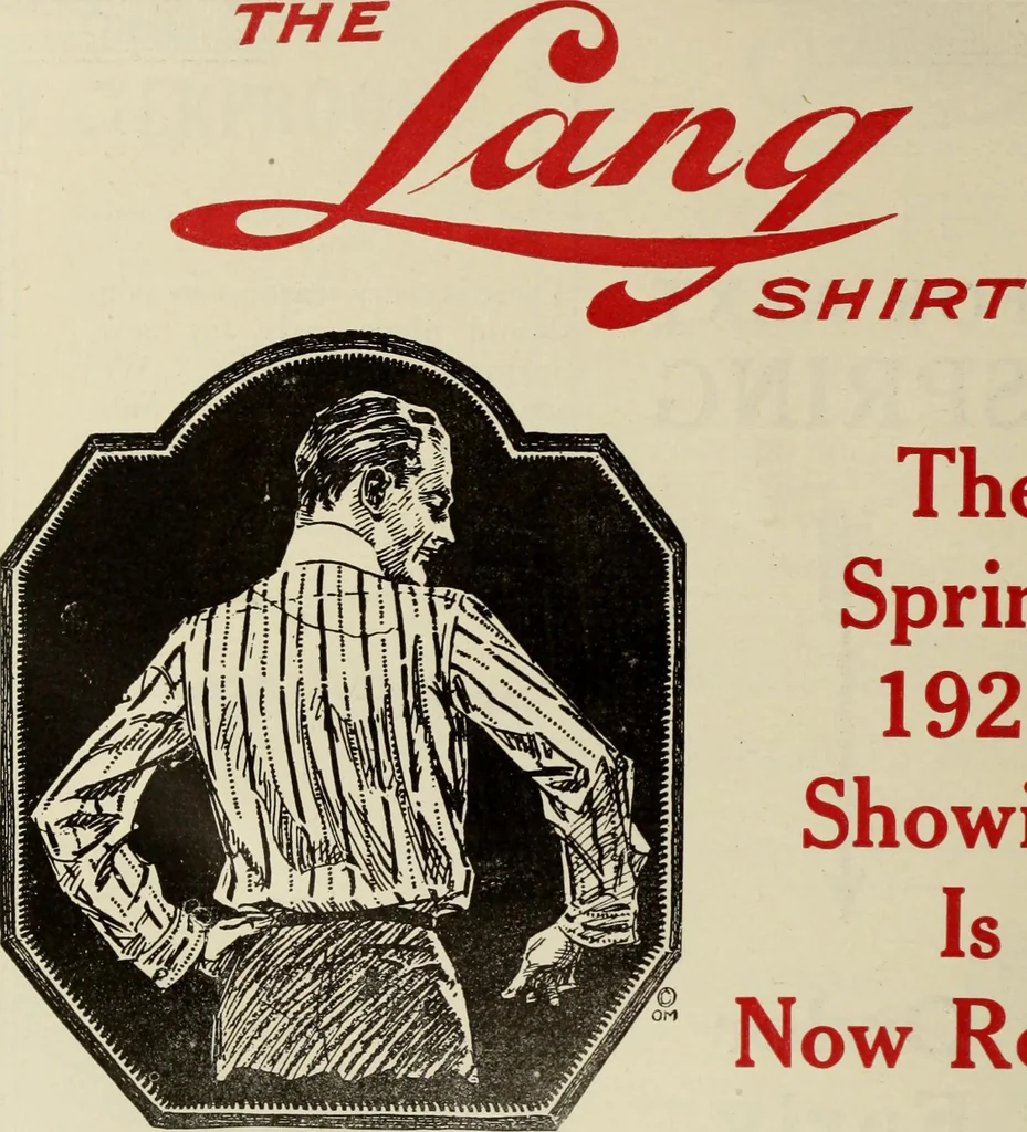An illustration from Men's wear of Canada (January-December 1919), 1919, leaf 827
