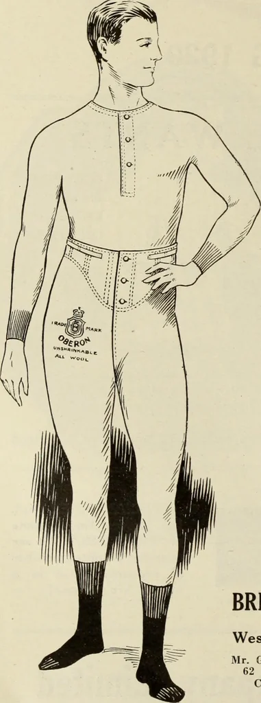An illustration from Men's wear of Canada (January-December 1919), 1919, leaf 829