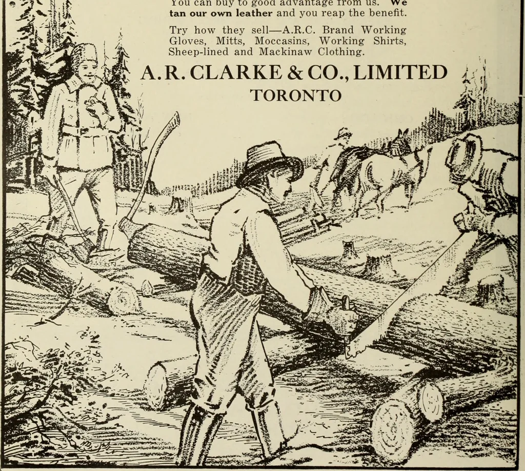 An illustration from Men's wear of Canada (January-December 1919), 1919, leaf 831