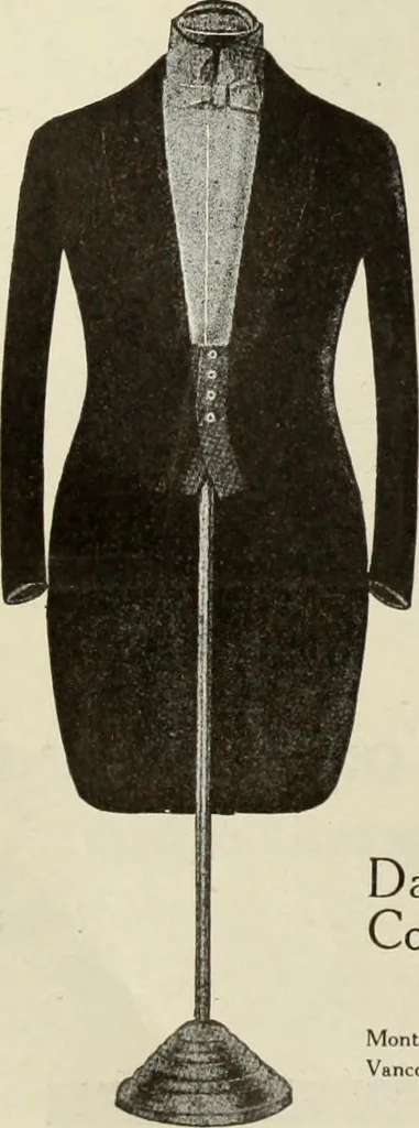 An illustration from Men's wear of Canada (January-December 1919), 1919, leaf 833