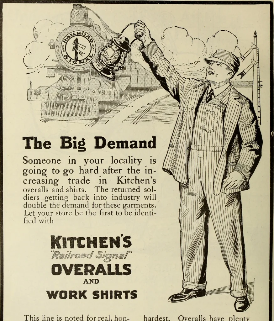 An illustration from Men's wear of Canada (January-December 1919), 1919, leaf 835