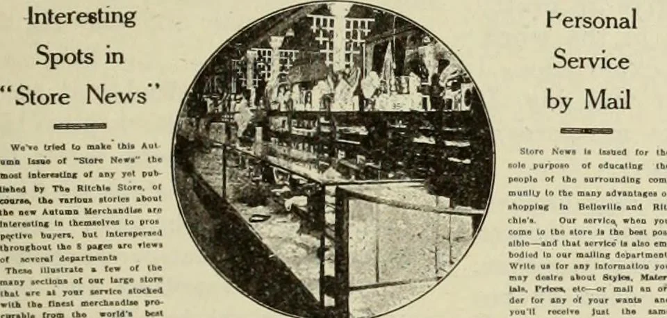 An illustration from Men's wear of Canada (January-December 1919), 1919, leaf 844