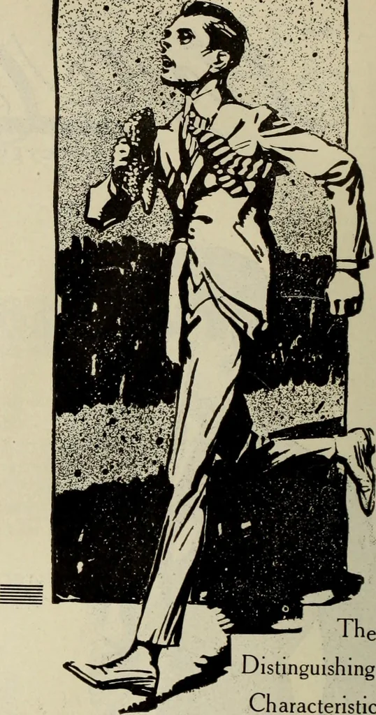 An illustration from Men's wear of Canada (January-December 1919), 1919, leaf 881