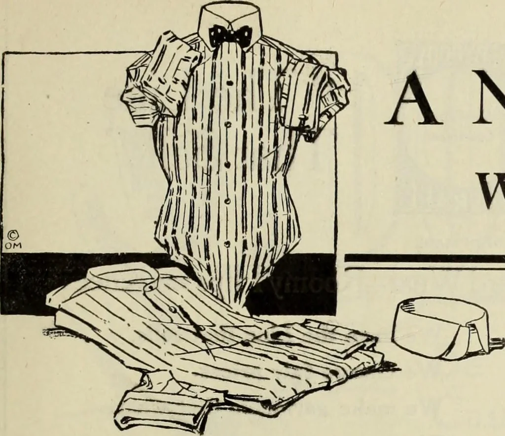 An illustration from Men's wear of Canada (January-December 1919), 1919, leaf 888